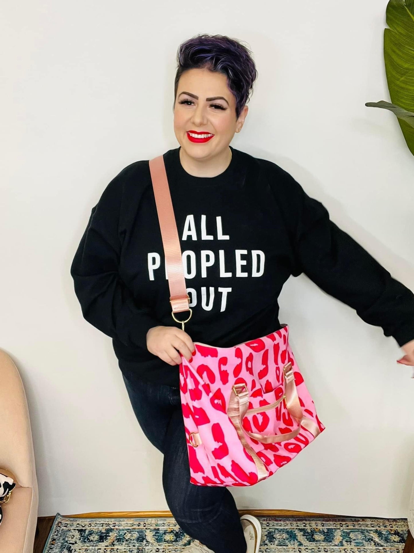 PREORDER: Leopard Duffle Bag in Two Colors