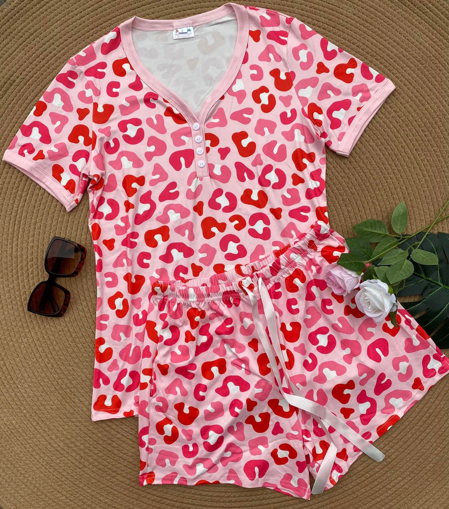 PREORDER: Short Sleeve Pajama Set in Assorted Prints