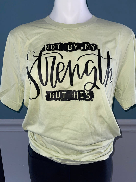 LARGE Not by my strength